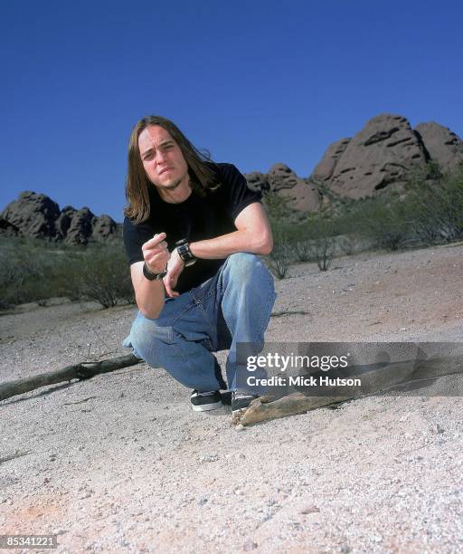 Photo of Paul PHILLIPS and PUDDLE OF MUDD; Paul Phillips - posed