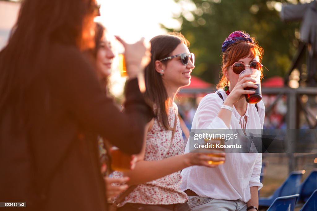 Tasting Beer In Beer Festival