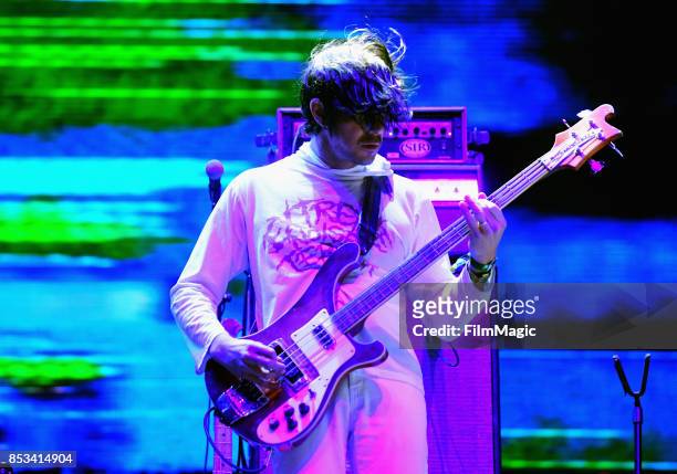 Musician performs with MGMT on Ambassador Stage during day 3 of the 2017 Life Is Beautiful Festival on September 24, 2017 in Las Vegas, Nevada.