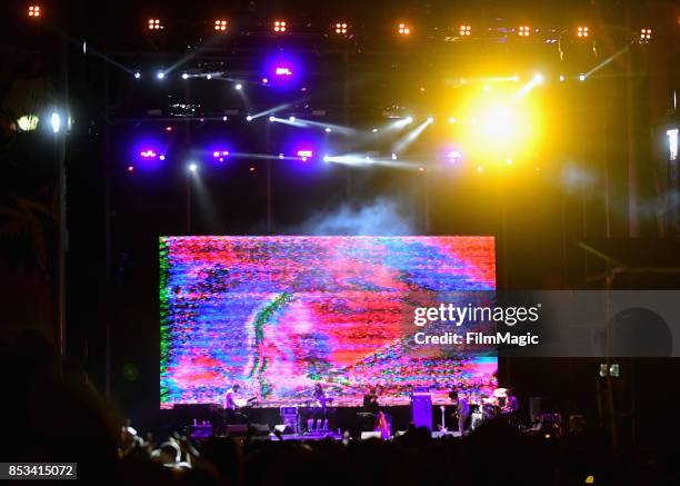 Performs on Ambassador Stage during day 3 of the 2017 Life Is Beautiful Festival on September 24, 2017 in Las Vegas, Nevada.