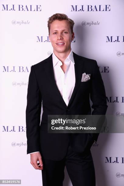 Dalton Graham attends the M.J. Bale Brownlow Downlow at Crown Metropole Southbank on September 25, 2017 in Melbourne, Australia.