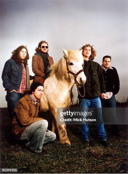 Photo of Danny CASH and MY MORNING JACKET and Patrick HALLAHAN and Two-Tone TOMMY and Jim JAMES and Johnny QUAID; L-R: Patrick Callahan, Two-Tone...