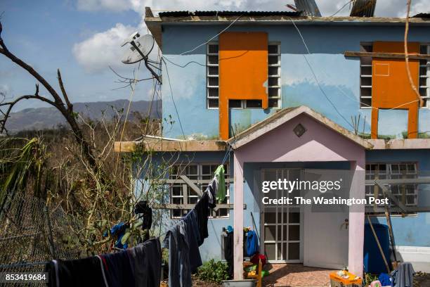 Marry Ann Aldea loss everything ate her house after the winds of hurricane Maria ripped away her roof. The mountain town of Juncos is one of the most...