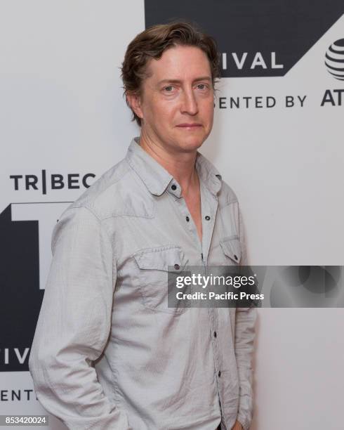 David Gordon Green attends Red Oaks season 3 premiere during Tribeca TV festival at Cinepolis Chelsea.