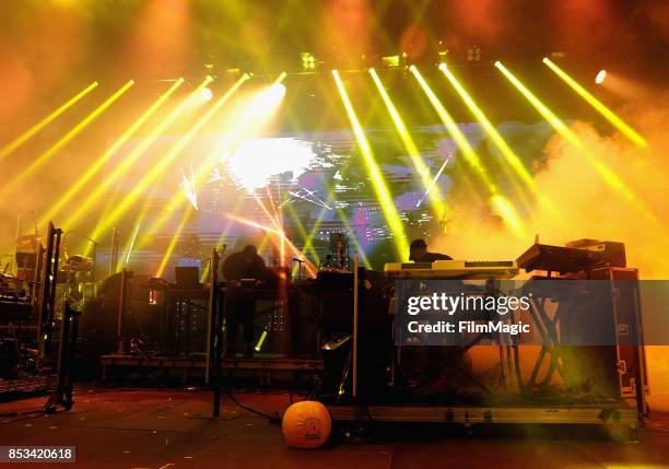 Pretty Lights performs on Fremont Stage during day 3 of the 2017 Life Is Beautiful Festival on September 24, 2017 in Las Vegas, Nevada.