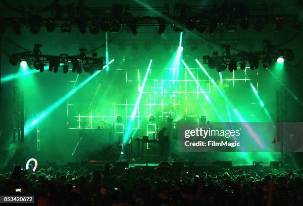 Pretty Lights performs on Fremont Stage during day 3 of the 2017 Life Is Beautiful Festival on September 24, 2017 in Las Vegas, Nevada.