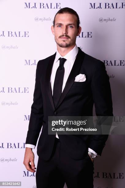 Phil Davis attends the M.J. Bale Brownlow Downlow at Crown Metropole Southbank on September 25, 2017 in Melbourne, Australia.