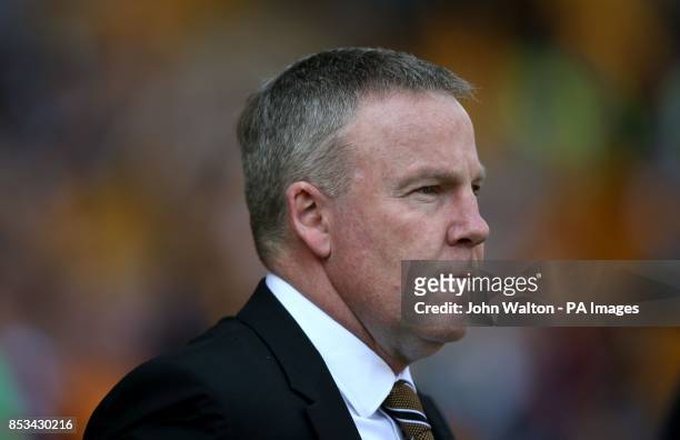 Wolverhampton Wanderers' manager Kenny Jackett during the Sky Bet League One match at Molineux, Wolverhampton.