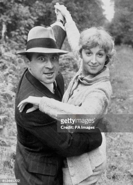 Bob Hoskins and Cheryl Campbell in a scene from Dennis Potter's controversial "Pennies From Heaven" television series, which has been given a top...