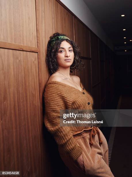 Actress and singer Camelia Jordana is photographed for ELLE Magazine on June 28, 2017 in Paris, France.