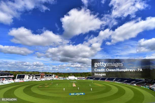 General view of the Emirates Durham International Cricket Ground during the LV= County Championship match.