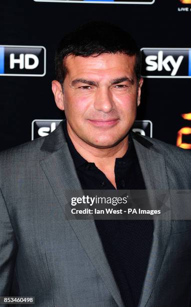 Tamer Hassan attending the 24: Live Another Day UK Premiere at Old Billingsgate, London. PRESS ASSOCIATION Photo. Picture date: Tuesday May 6, 2014....