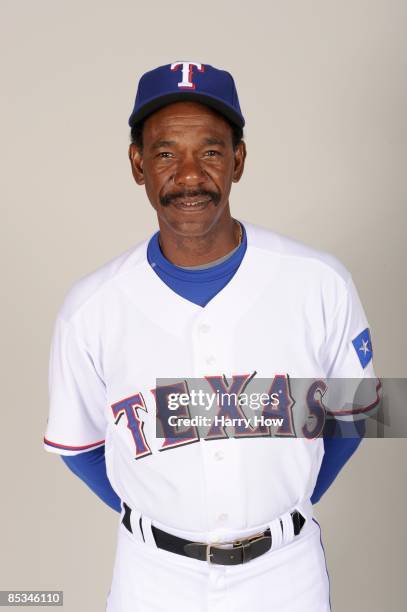 Ron Washington of the Texas Rangers during photo day at Surprise Stadium on February 24, 2009 in Surprise, Arizona.