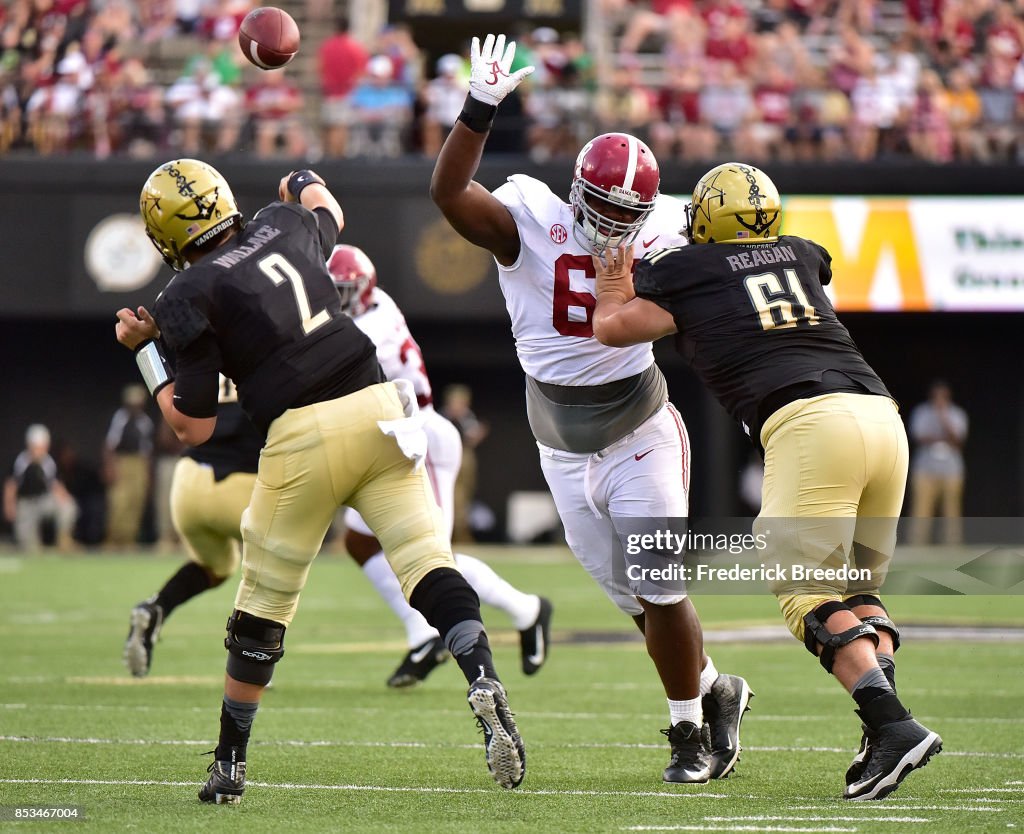 Alabama v Vanderbilt