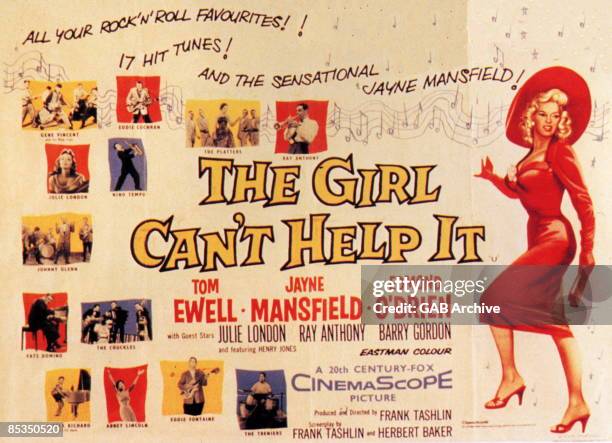 Photo of FILM POSTERS and Jayne MANSFIELD; Poster for 'The Girl Can't help it'