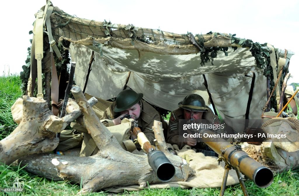 World War II re-enactment at Blyth Battery