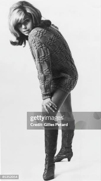 Photo of Nancy SINATRA; Posed studio portrait of Nancy Sinatra