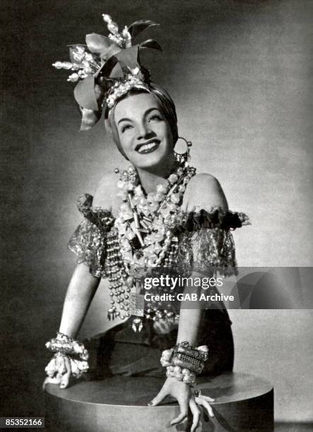 Photo of Carmen MIRANDA; Portrait