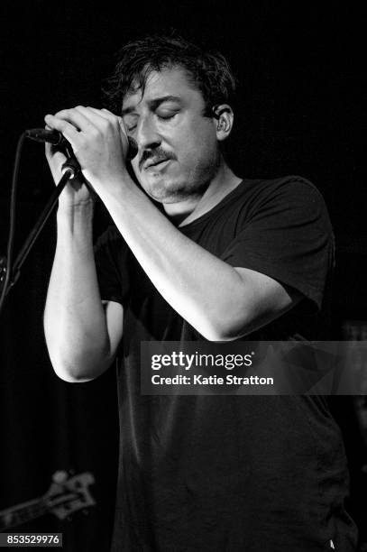 Musician Ed Droste of Grizzly Bear performs at Zebulon on September 24, 2017 in Los Angeles, California.