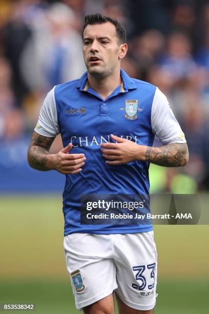 Ross Wallace of Sheffield Wednesday during the Sky Bet Championship match between Sheffield Wednesday and Sheffield United at Hillsborough on...