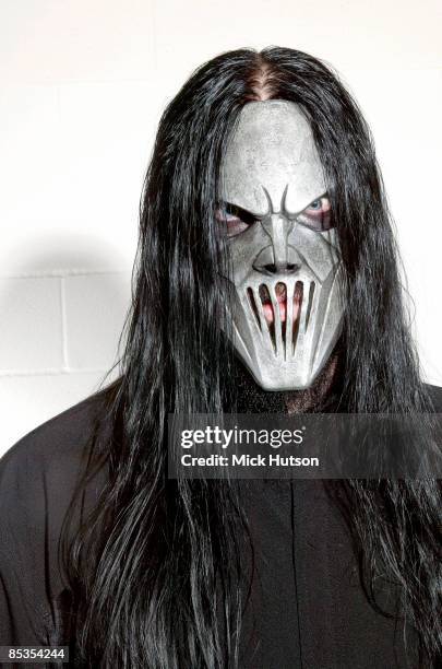 Photo of SLIPKNOT and Mick THOMSON; Mick Thomson - posed, studio