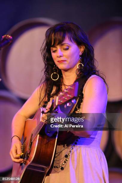 Molly Venter and Red Molly perform at City Winery on September 24, 2017 in New York City.