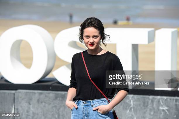 Actress Maresi Riegner attends to Licht/Madmoiselle Paradis' Photocall - 65th San Sebastian Film Festival on September 25, 2017 in San Sebastian,...