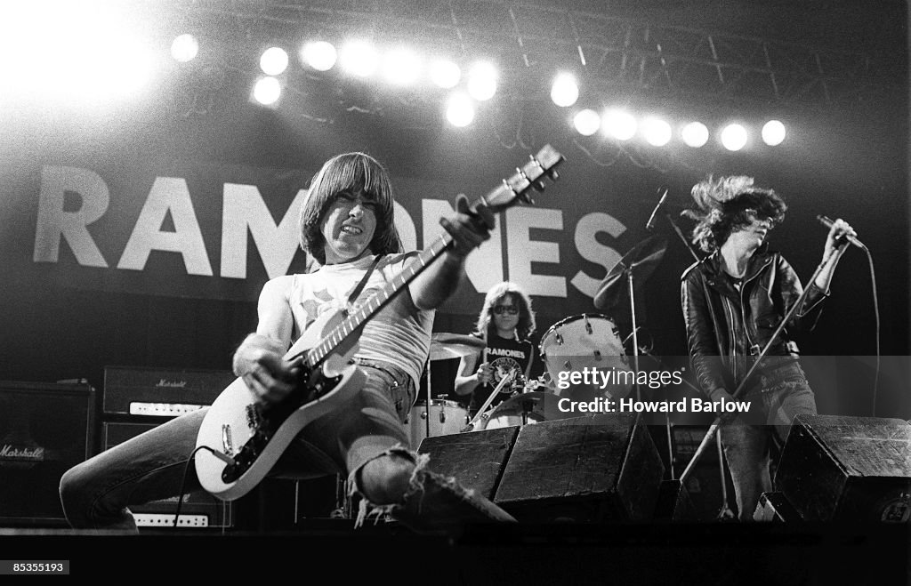 Photo of RAMONES and Johnny RAMONE and Joey RAMONE and Tommy RAMONE