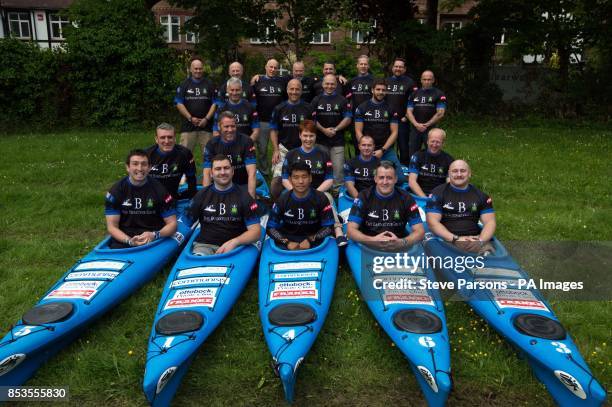 Lance Bombardier Ben Parkinson, Cpl Andy Reid, Cpl Hari Budha Magar, Sgt Colin Hamilton, Sapper Jim Wilson who are amputee servicemen who are going...