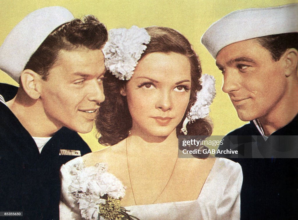 Photo of Frank SINATRA and Kathryn GRAYSON and Gene KELLY