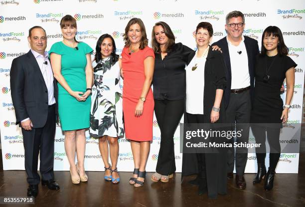 Jon Werther, Liz Vaccariello, Grace Bastidas, Jessica Price, Elizabeth Goodman Artis, Jennifer Darling, Stephen Orr and Melinda Lee attend the...