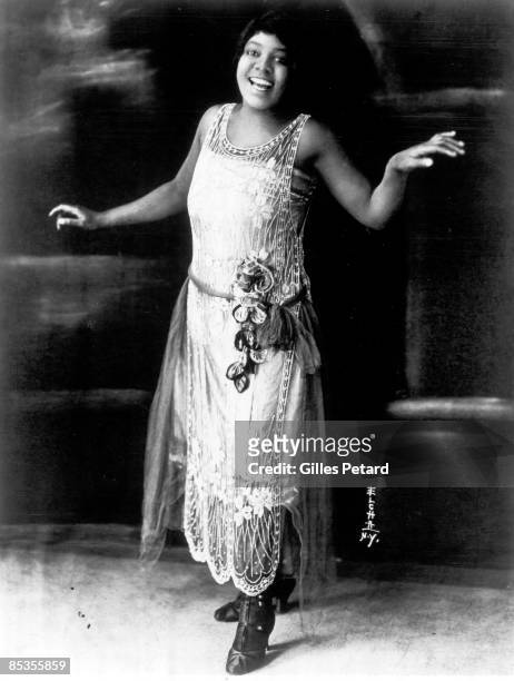 Photo of Bessie SMITH; Posed full length portrait of Bessie Smith