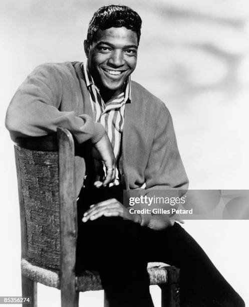 Photo of Clyde McPHATTER; Posed studio portrait of Clyde McPhatter