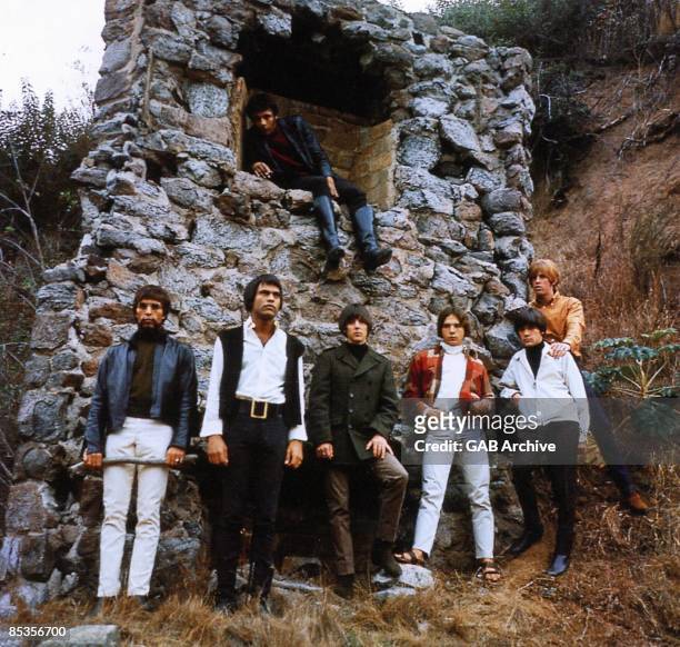 Photo of LOVE; Posed group portrait with Arthur Lee