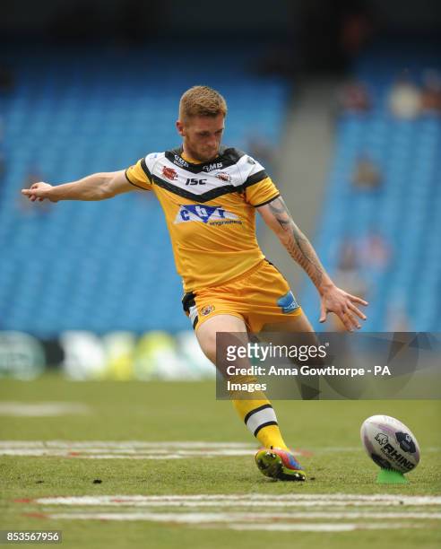 Castleford Tigers' Marc Sneyd during the First Utility Super League Magic Weekend match at the Etihad Stadium, Manchester.