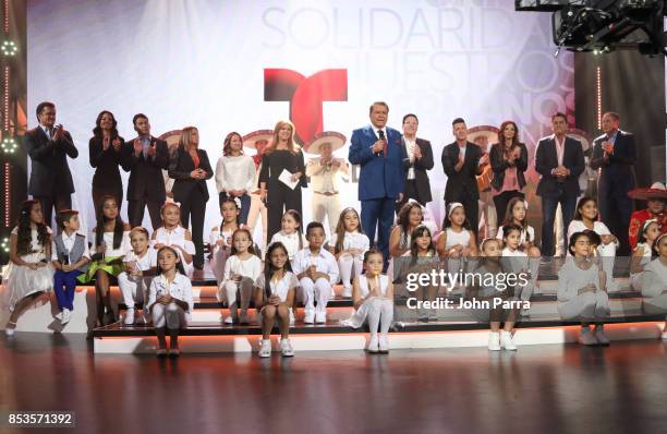 Carlos Hermosillo, Zuleyka Rivera, Gabriel Porras, Ana Maria Polo, Adamari Lopez, Maria Celeste Arraras, Don Francisco, Raul Gonzalez, Jorge Bernal,...