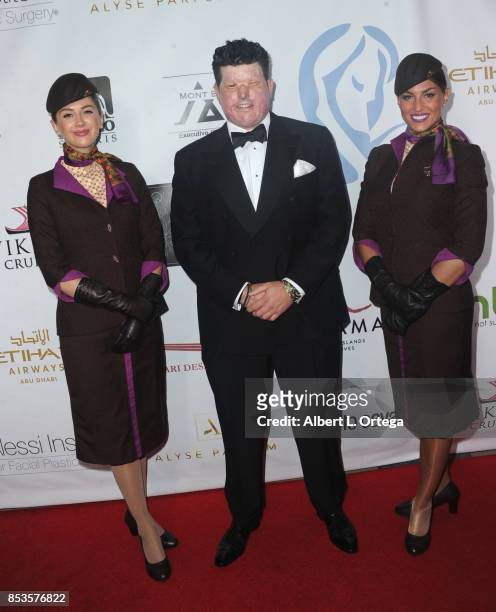 Honoree Andreas Christopheros arrives for the Face Forward 8th Annual Gala held at Taglyan Cultural Complex on September 23, 2017 in Hollywood,...