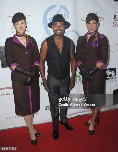 Boxer Sugar Shane Mosley arrives for the Face Forward 8th Annual Gala held at Taglyan Cultural Complex on September 23, 2017 in Hollywood, California.