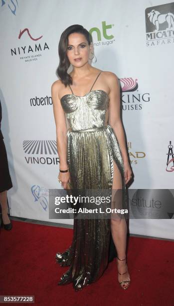 Actress Lana Parrilla arrives for the Face Forward 8th Annual Gala held at Taglyan Cultural Complex on September 23, 2017 in Hollywood, California.