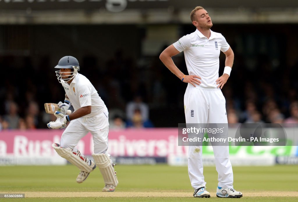 Cricket - Investec First Test - England v Sri Lanka - Day Three - Lord's