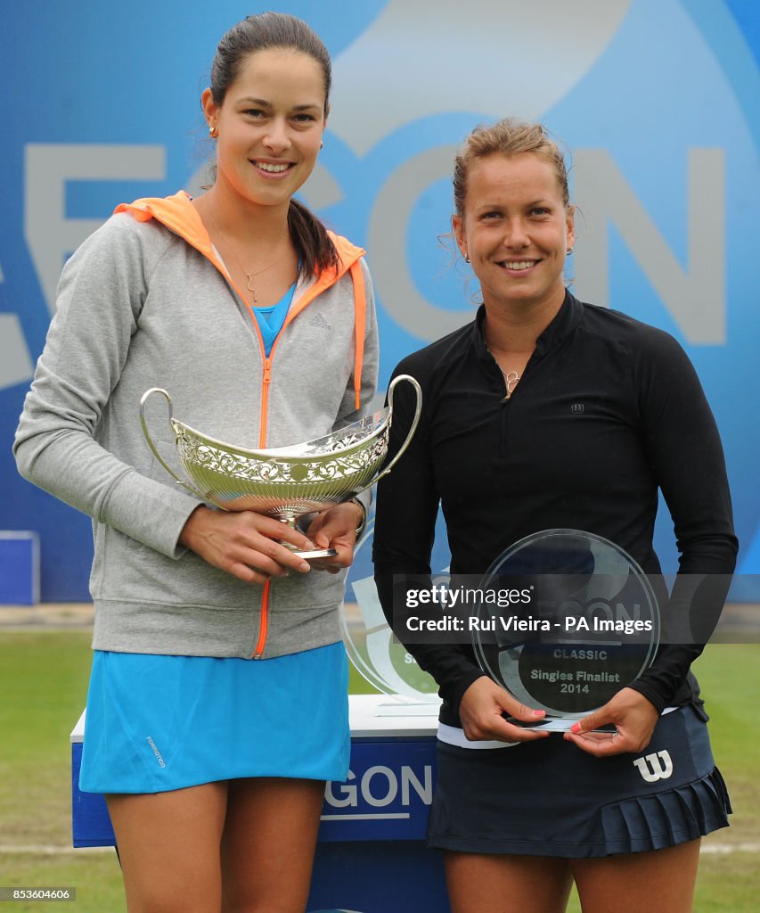 Tennis - AEGON Classic 2014 - Day Seven - Edgbaston Priory Club