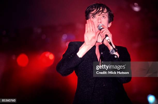 Photo of Jarvis COCKER and PULP, Jarvis Cocker performing live onstage