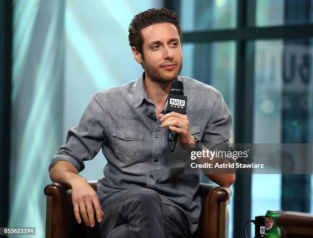 Actor Paulo Costanzo discusses his show "Designated Survivor" at Build Studio on September 25, 2017 in New York City.