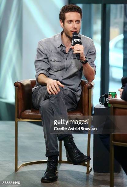 Actor Paulo Costanzo discusses his show "Designated Survivor" at Build Studio on September 25, 2017 in New York City.