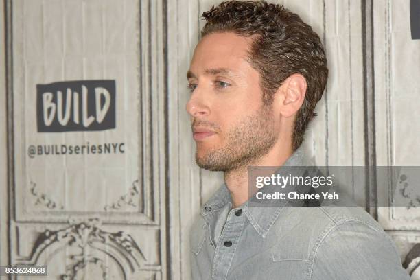 Paulo Costanzo attends Build series to discuss "Designated Survivor" at Build Studio on September 25, 2017 in New York City.