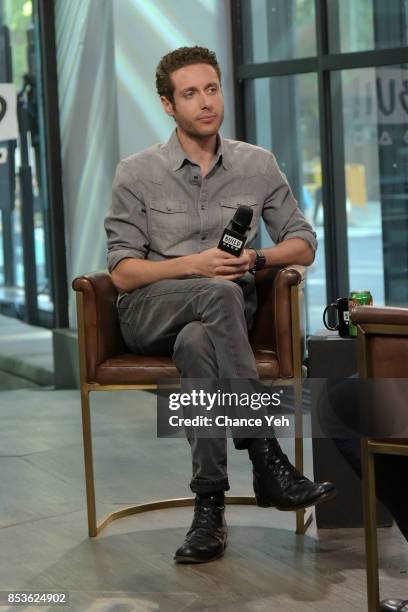 Paulo Costanzo attends Build series to discuss "Designated Survivor" at Build Studio on September 25, 2017 in New York City.