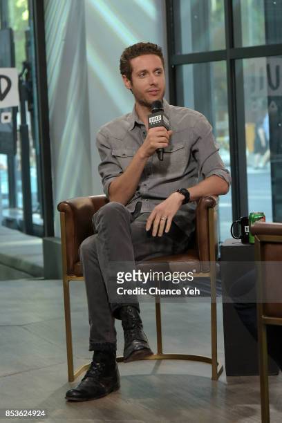 Paulo Costanzo attends Build series to discuss "Designated Survivor" at Build Studio on September 25, 2017 in New York City.