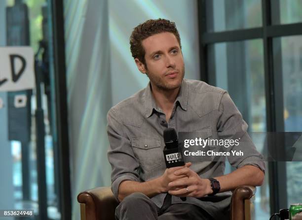 Paulo Costanzo attends Build series to discuss "Designated Survivor" at Build Studio on September 25, 2017 in New York City.