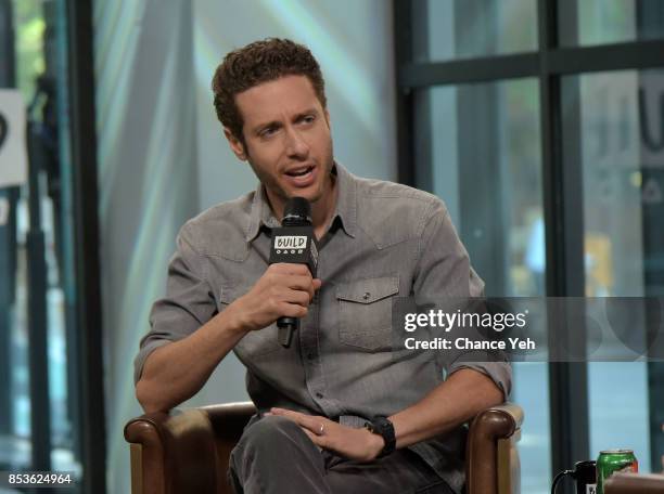 Paulo Costanzo attends Build series to discuss "Designated Survivor" at Build Studio on September 25, 2017 in New York City.