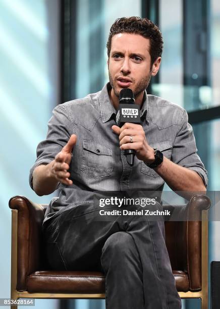 Paulo Costanzo attends the Build Series to discuss his show 'Designated Survivor' at Build Studio on September 25, 2017 in New York City.